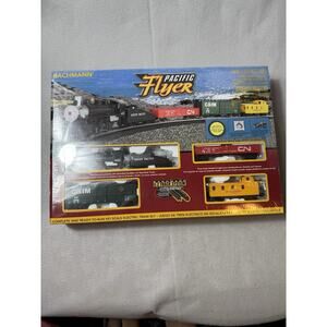 Bachmann Trains HO Scale Pacific Flyer Ready To Run Electric Powered Model Train